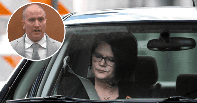 Did George Floyd's girlfriend Courteney Ross attend Derek Chauvin sentencing?
