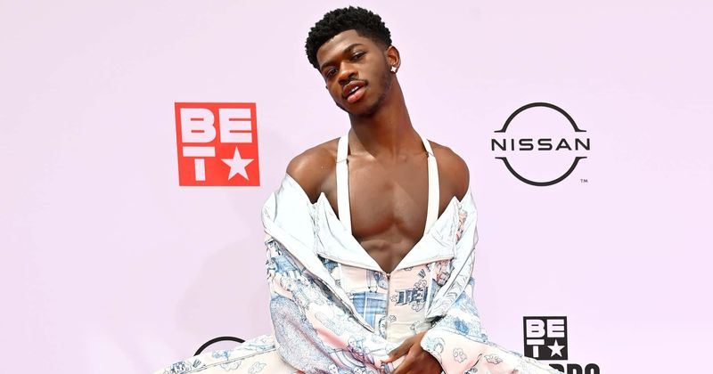 Lil Nas X dons daring outfit at BET Awards 2021, dubbed ‘outlandish red carpet look’