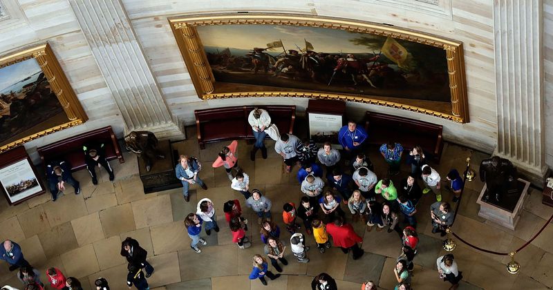 Is the Capitol racist? National Archives calls paintings ‘oppressive and exclusionary’