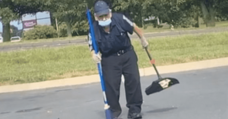 Elderly McDonald's employee gets $40K after TikTok clip shows him slogging under hot Connecticut sun