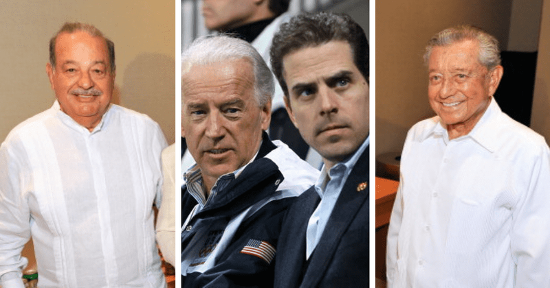 Carlos Slim and Miguel Aleman Velasco: Then-VP Joe Biden hosted Hunter's Mexican business associates