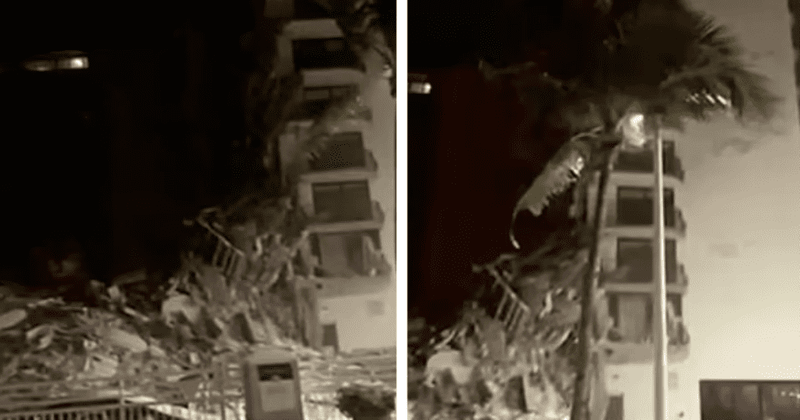 Surfside condo collapse: Tourist Adriana Sarmiento cried 'they all died' as she filmed tragedy