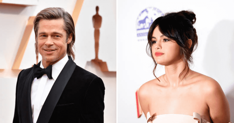 Brad Pitt was linked to Selena Gomez years before Angelina Jolie and The Weeknd's recent date night