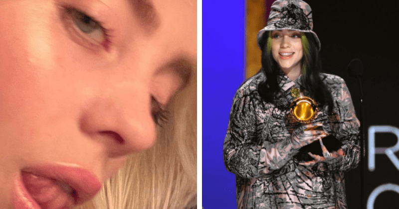 Billie Eilish's seductive IG stories after risque TikTok called 'beautiful' by fans