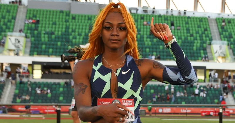 Why was Sha'Carri Richardson cut from Team USA Olympics relay team?