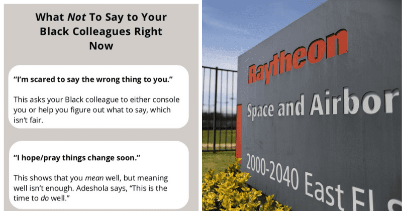 Who runs Raytheon? White workers asked to 'identify their privilege' in woke training manual