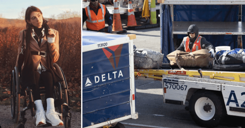 Who is Bri Scalesse? Disabled model blasts Delta Airlines for 'breaking her wheelchair'