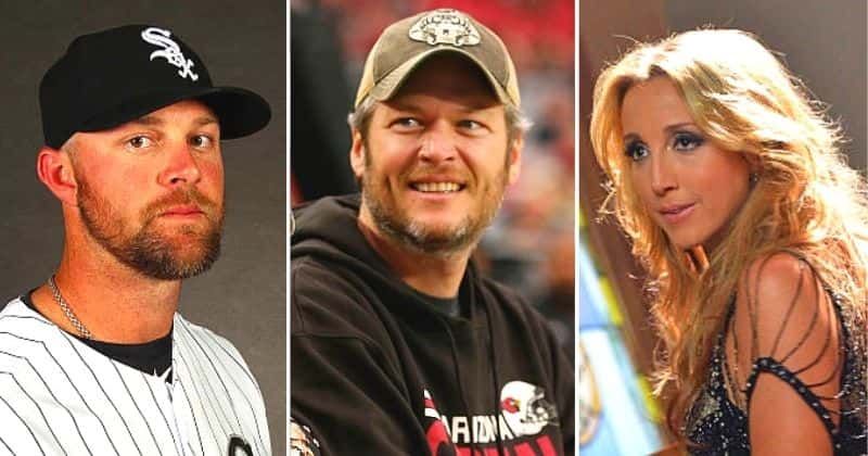 Who is Ashley Monroe's husband? Wedding to John Danks was officiated by Blake Shelton