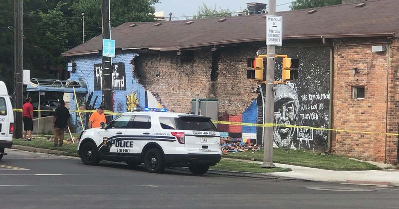 Did vandals destroy George Floyd mural? Toledo officials blame natural causes