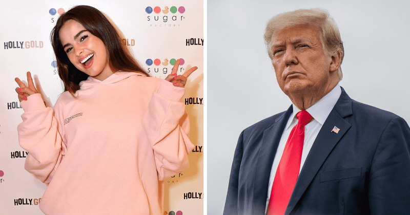 Is Addison Rae canceled? TikTok star slammed for greeting Trump at UFC 264 fight