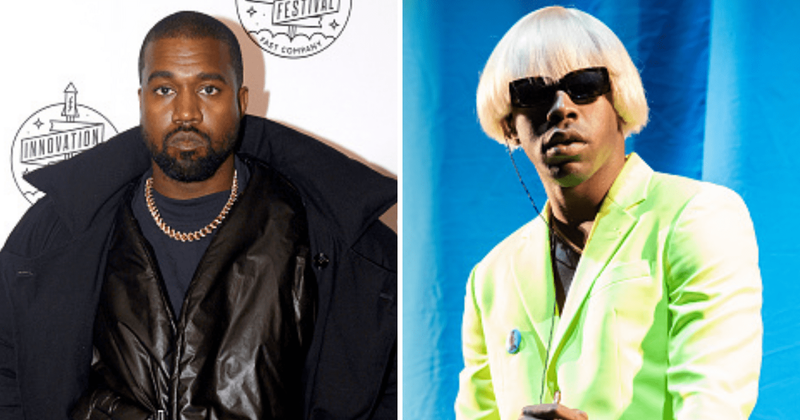 Are Kanye West and Tyler, The Creator collaborating? Video of duo in studio has fans stoked