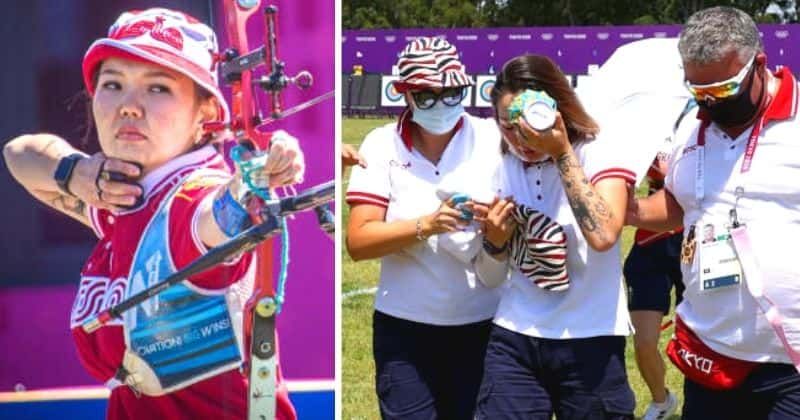 Who is Svetlana Gomboeva? Russian archer, 23, faints in Tokyo heat during Olympics