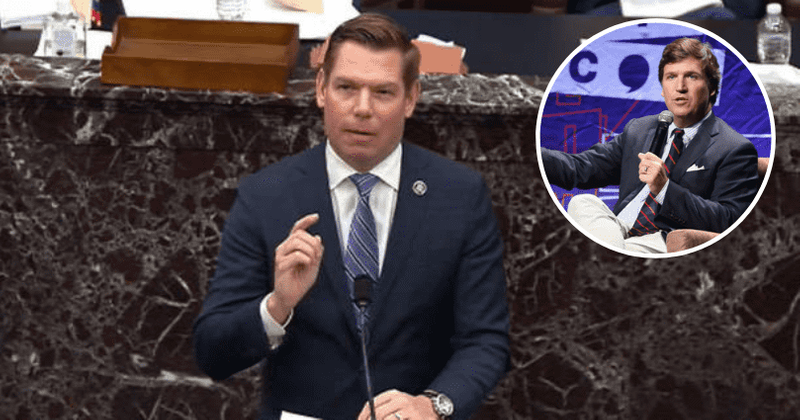 Why did Tucker Carlson call Eric Swalwell a coward? CA Rep reveals shocking exchange
