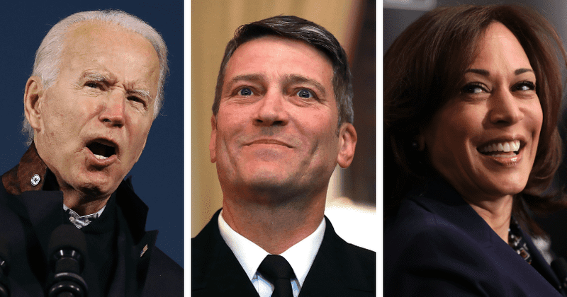 Will Kamala Harris replace Joe Biden as president? Ronny Jackson demands 'cognitive exam'