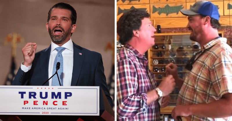 Trump Jr body-shames Dan Bailey for slamming Tucker Carlson, trolls say 'look in the mirror'