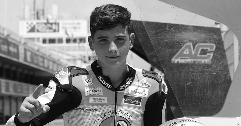 How did Hugo Millan die? Rider, 14, began in 2nd place in motorcycle race that ended tragically