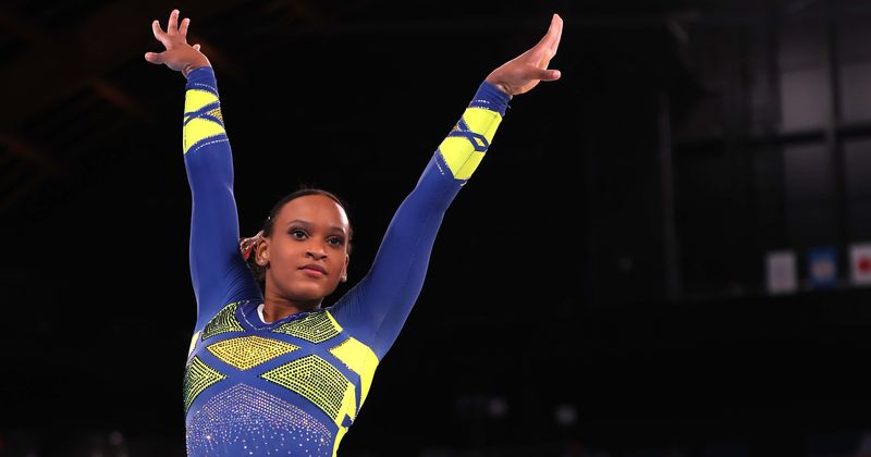 Who is Rebeca Andrade? Star becomes first woman gymnast to win Olympic medal for Brazil