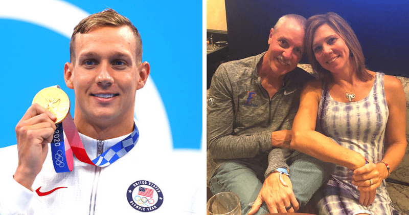 Who are Caeleb Dressel's parents? Christina and Michael's son wins 3rd gold, sets world record