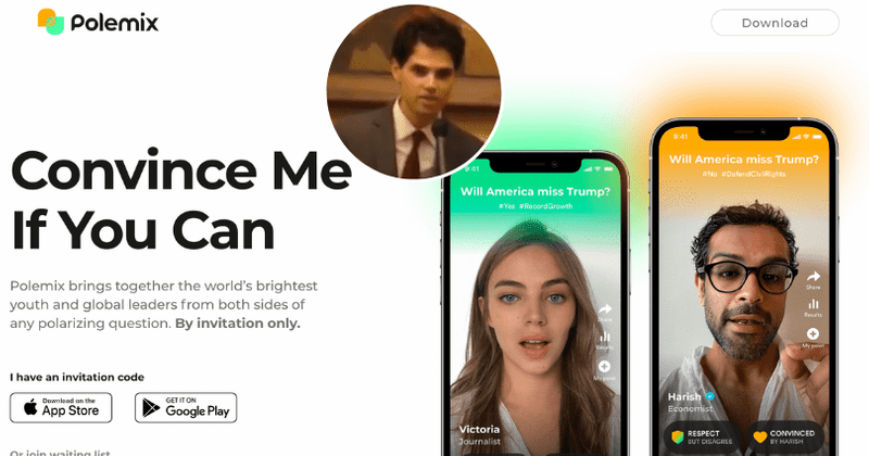 Who founded Polemix? Invite-only TikTok clone for ‘free discourse’ is a hit among young users