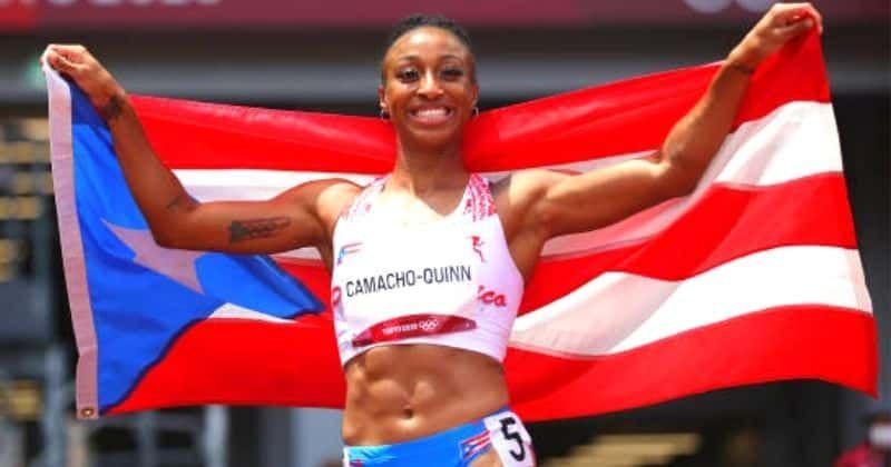 Who is Jasmine Camacho-Quinn? Puerto Rican athlete beats Keni Harrison to win 100m Olympic gold