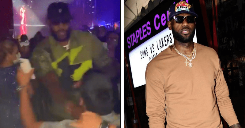 Did LeBron James 'assault' a fan? Lakers star sparks outrage for shoving fan at Usher's concert