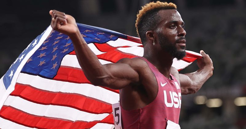 Who are Kenny Bednarek's parents? Silver-winner in men's 200m was very 'clumsy child', says mom