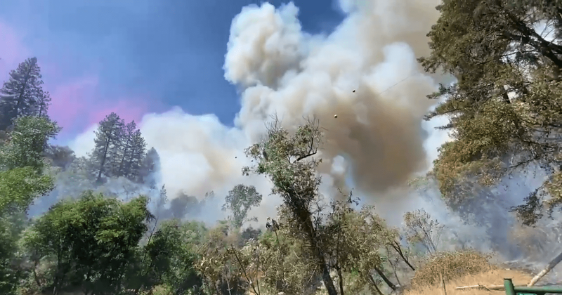 River Fire: Thousands evacuated after fire engulfs 1,400 acres in Nevada and Placer county