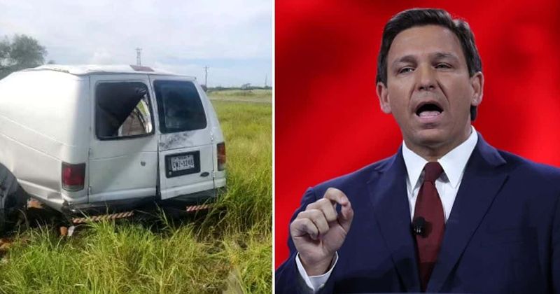 11 illegal immigrants die in Texas car crash, Ron DeSantis blames Joe Biden for border crisis