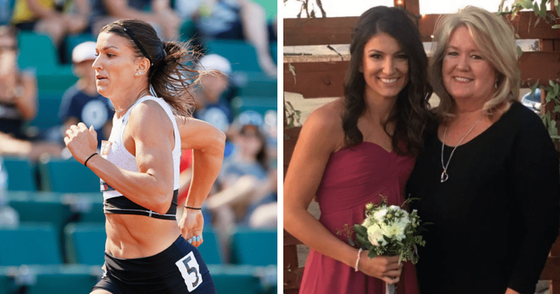 Who is Jenna Prandini's mother Theresa? Athlete stayed by parent's side when she had cancer