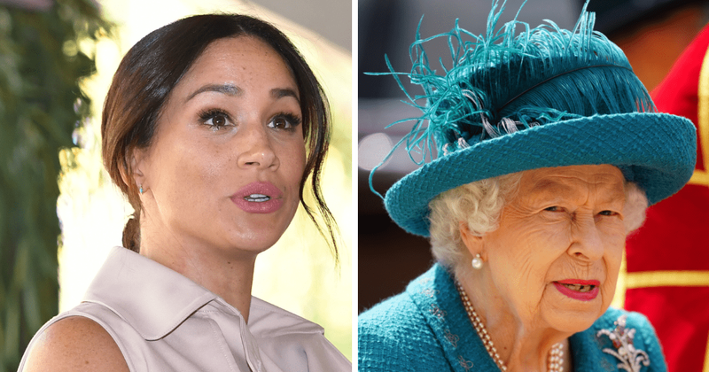 Did Meghan mock Queen in birthday video? Duchess slammed for sipping tea from old-fashioned cup