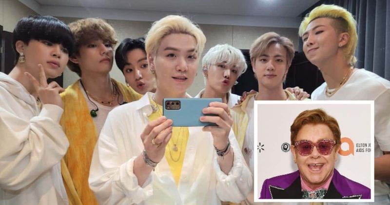 Elton John performs BTS' 'Permission to Dance' and takes Shorts challenge, ARMY wants a collab