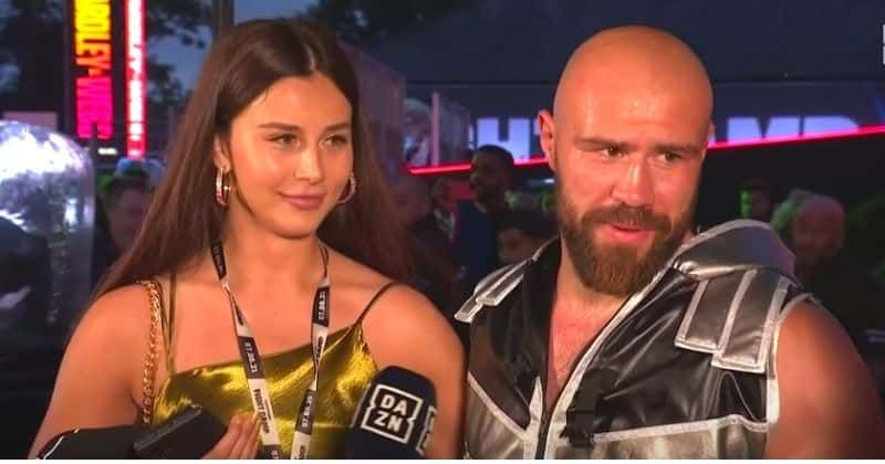 Who is Alen Babic's fiancee Clara? Boxer proposes on air after winning fight and she says YES