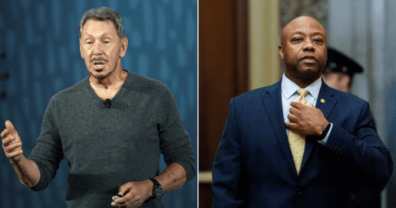 What is Larry Ellison’s net worth? Oracle founder backs Tim Scott's 2024 bid, donates millions