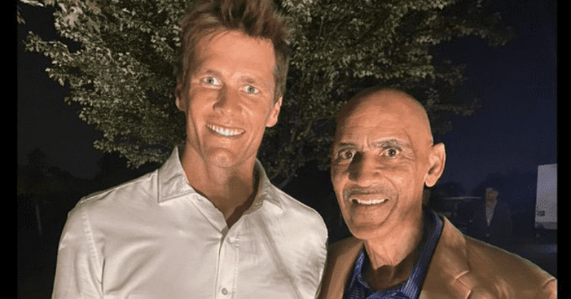 Tom Brady’s photo with Tony Dungy sparks memes, Internet says he 'looks coked out af'