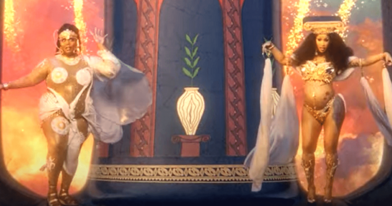 Lizzo, Cardi B transform into Greek goddesses for ‘Rumors’, fans call it ‘cultural reset’
