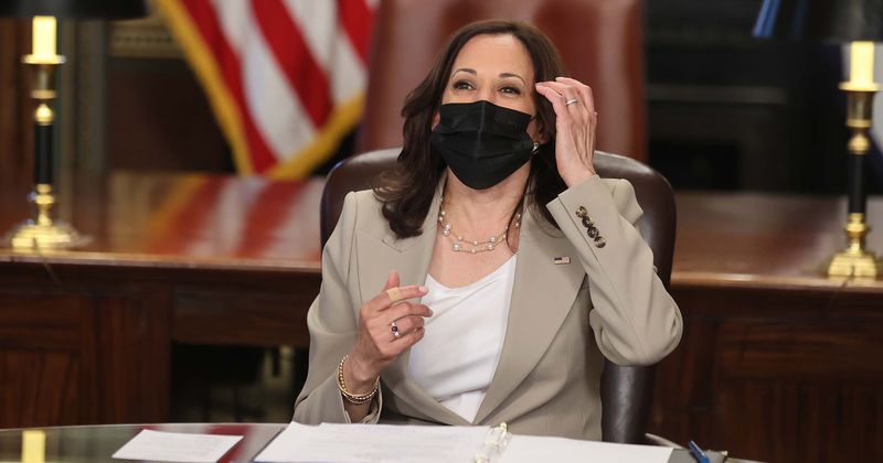 Kamala Harris slammed for talking about vaccines as Afghanistan burns