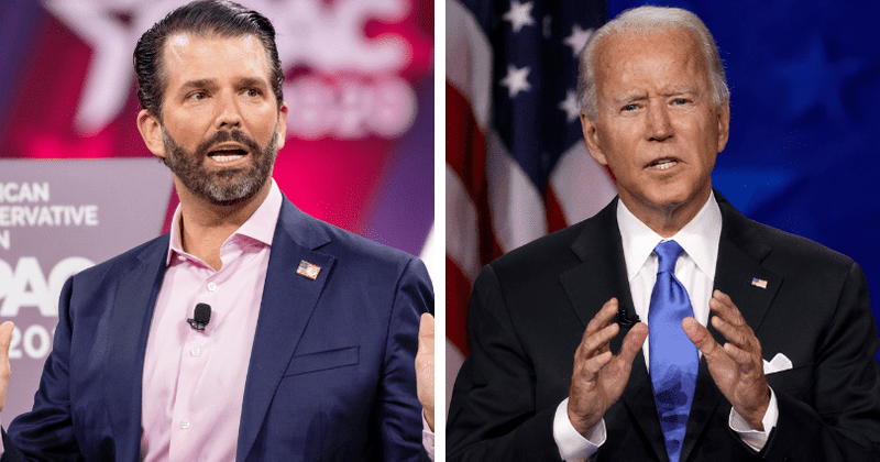 Donald Trump Jr trolled for attack on Joe Biden: 'Decline in his cocaine quality'