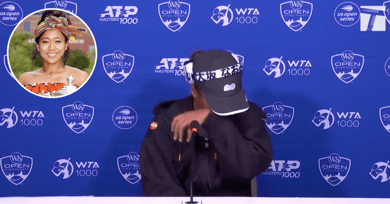 Naomi Osaka tears up over reporter's 'aggressively toned question', fans say 'leave her alone'