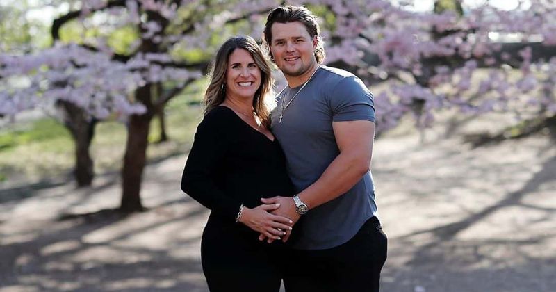 Who is Luke Voit's wife Tori Rigman? Yankees star has infant daughter with school sweetheart