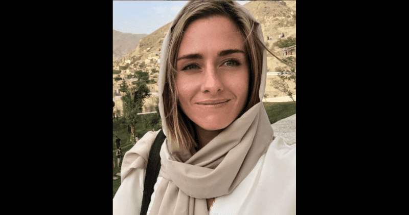 Who is Charlotte Bellis? Only woman at Taliban presser asks if they'll 'respect Afghan women'