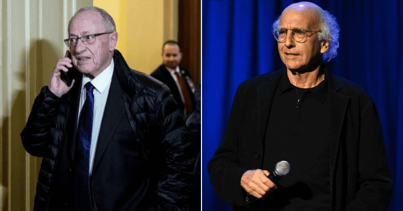 Larry David screams at Alan Dershowitz in grocery store, Internet says he 'spoke for Americans'