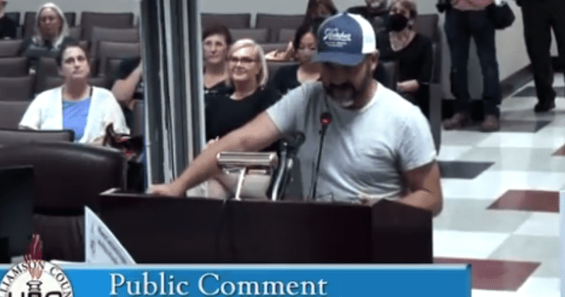 Who is Justin Kanew? Tennessee man goes viral for defending mask mandate at daughter's school