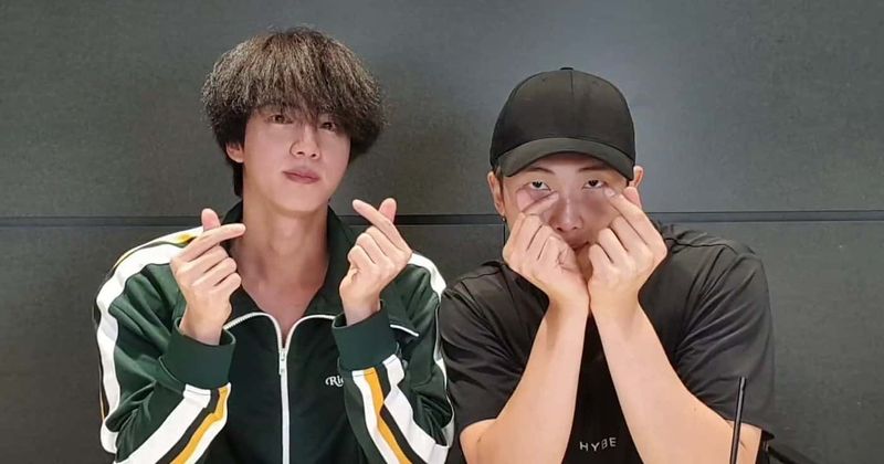 Is BTS making a comeback? RM and Jin have dinner on VLive, ARMY thank duo for 'serotonin boost'