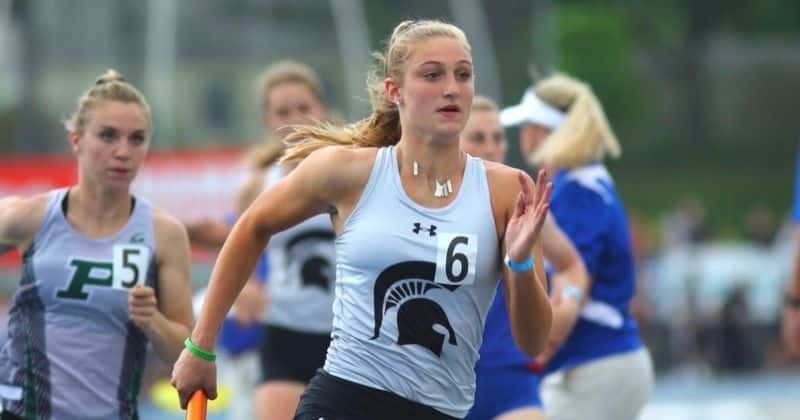 Paralympian Erin Kerkhoff wouldn't allow blindness to keep her off track