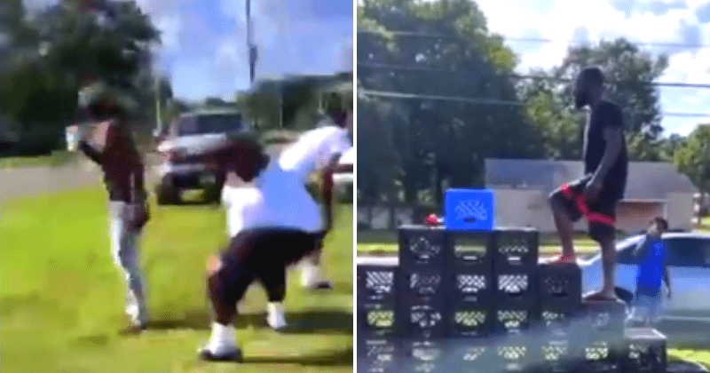 Viral video catches fatal Louisiana shooting during Milk Crate challenge