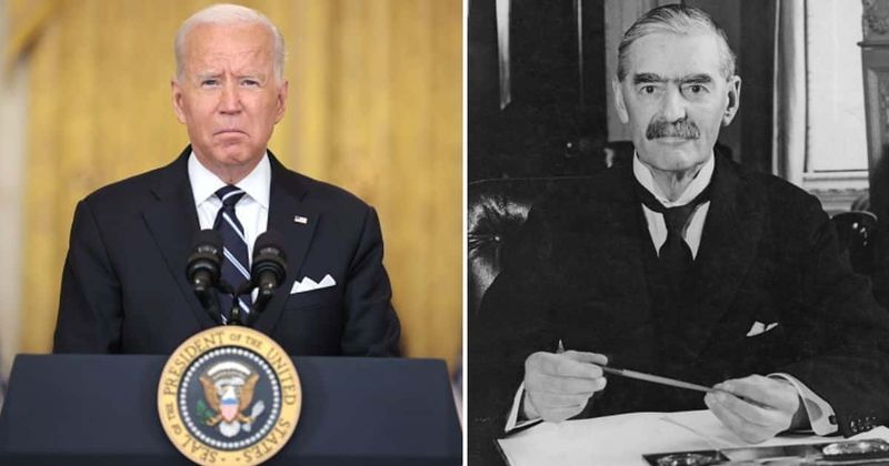 NY Post compares Joe Biden to Hitler-appeaser Neville Chamberlain