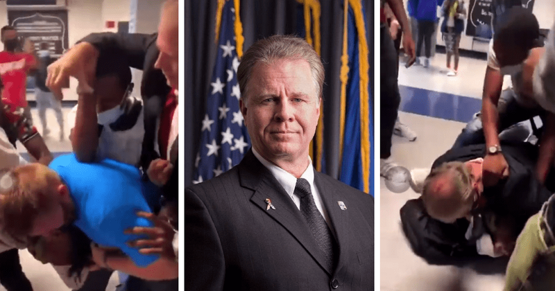 Who is William Bennett? White Kentucky teacher pins Black student to the ground