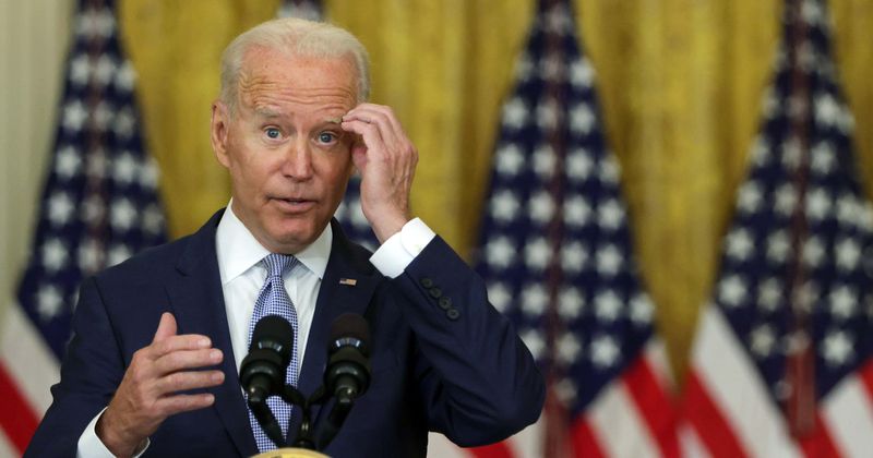 Joe Biden smirks about Americans stuck in Afghanistan, Internet calls it 'obscene'