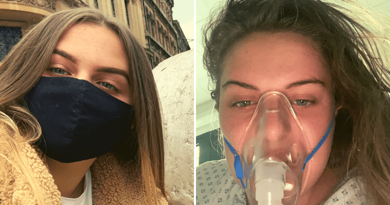 Maisy Evans: Anti-vaxxers troll girl, 17, as she gets Covid days after taking jab
