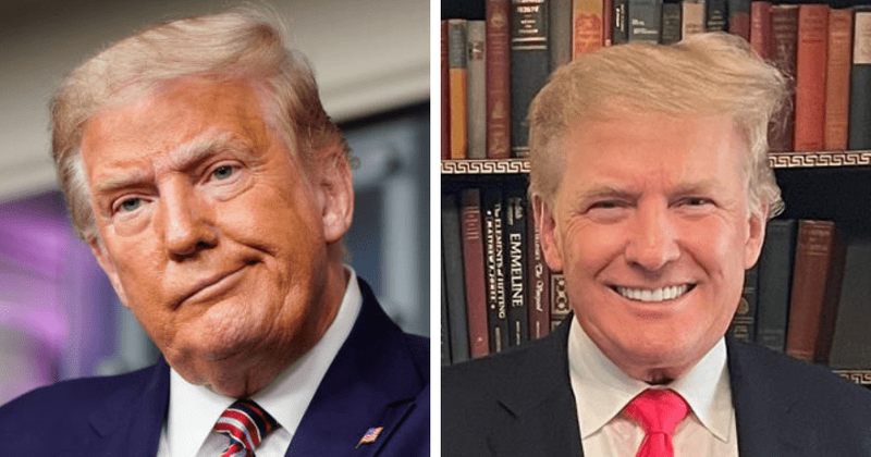 Trump's viral pic showing remarkable weight loss slammed as 'fake as hell'